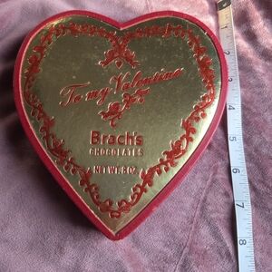 Vintage Brach's Chocolates Valentine Heart Candy Box